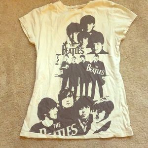 Beatles t shirt.